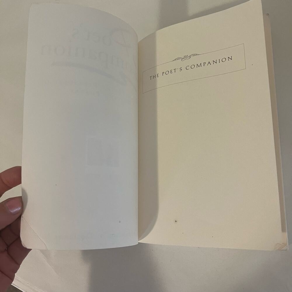 5/ $25 The Poet's Companion Softback book guide to writing poetry - Picture 5 of 7